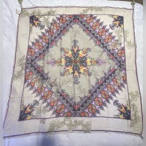 Johnny Was silk scarf